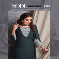 LUCKNOWI BY S3 FOREVER PREMIUM RAYON DESIGNER KURTI WITH PANTS