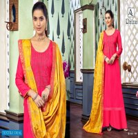 Alok Ratna Wholesale Pure Viscose Embroidery Dress Material