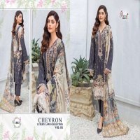 SHREE FABS CHEVRON LUXURY LAWN VOL 3 COTTON PAKISTANI FANCY SUITS