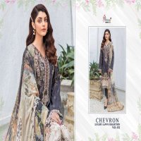 SHREE FABS CHEVRON LUXURY LAWN VOL 3 COTTON PAKISTANI FANCY SUITS