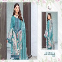 SHREE FABS CHEVRON LUXURY LAWN VOL 3 COTTON PAKISTANI FANCY SUITS