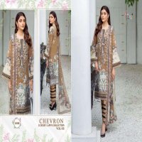 SHREE FABS CHEVRON LUXURY LAWN VOL 3 COTTON PAKISTANI FANCY SUITS