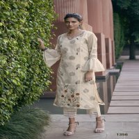 PLATINUM 2 BY VINK PURE ORGANZA  DESIGNER STYLISH KURTI WITH PANTS