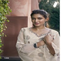 PLATINUM 2 BY VINK PURE ORGANZA  DESIGNER STYLISH KURTI WITH PANTS