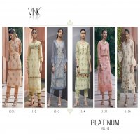 PLATINUM 2 BY VINK PURE ORGANZA  DESIGNER STYLISH KURTI WITH PANTS
