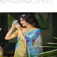 SHVETAMBAR CREATION NATOOJI SILK ORGANZA SARIS WHOLESALE RATE