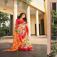 SHVETAMBAR LOTUS BRASSO COTTON FANCY DESIGNER SAREE SUPPLIER