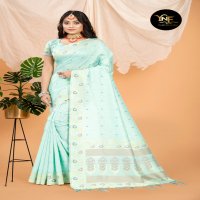 YNF PRESENTS PRAMAN SILK BANARASHI DESIGNER  INDIAN SAREE COLLECTION