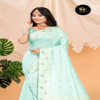 YNF PRESENTS PRAMAN SILK BANARASHI DESIGNER  INDIAN SAREE COLLECTION