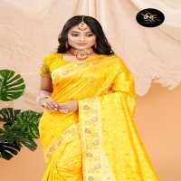 YNF PRESENTS PRAMAN SILK BANARASHI DESIGNER  INDIAN SAREE COLLECTION