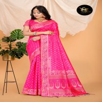 YNF PRESENTS PRAMAN SILK BANARASHI DESIGNER  INDIAN SAREE COLLECTION
