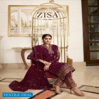 MEERA ZISA VOL 68 GEORGETTE EMBROIDERY INDIAN SALWAR KAMEEZ