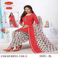 BAALAR COLOURFUL VOL 9 PURE COTTON PRINTED READY MADE DRESS MATERIAL