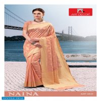 Art Decor Naina Wholesale Shopping Handloom Cotton Base Sarees