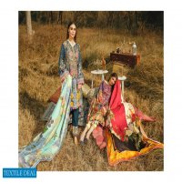 Aghaz By Nur Embroidered Lawn Suits With Digital Printed Lawn Dupatta Pakistani Dress