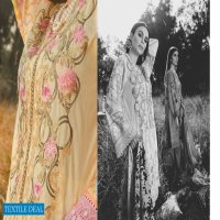 Aghaz By Nur Embroidered Lawn Suits With Digital Printed Lawn Dupatta Pakistani Dress