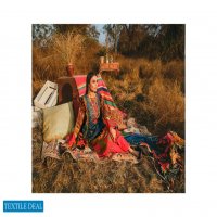 Aghaz By Nur Embroidered Lawn Suits With Digital Printed Lawn Dupatta Pakistani Dress