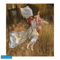 Aghaz By Nur Embroidered Lawn Suits With Digital Printed Lawn Dupatta Pakistani Dress