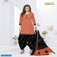 mayur khushi vol-58 Wholesale cotton printed Dress material