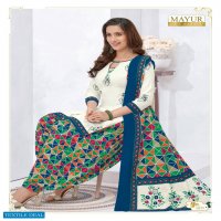 mayur khushi vol-58 Wholesale cotton printed Dress material