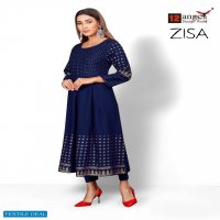 12 Angel Zisa Wholesale Long Kurtis Catalogs