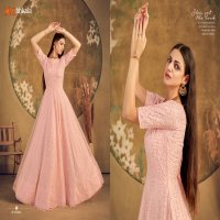 SHUBHKALA FLORAL VOL 16 DESIGNER FLORAL PRINTED GOWN
