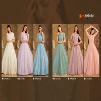 SHUBHKALA FLORAL VOL 16 DESIGNER FLORAL PRINTED GOWN