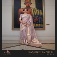 RAJ TEX PRESENTS KAMIKSHA SILK DESIGNER INDIAN WOMEN SAREE COLLECTION