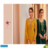 Radha Trendz Classic Brasso Embroidered Salwar Kameez