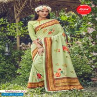 Apple Malishka Vol-2 Wholesale Muslin Silk Saree Catalog