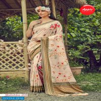 Apple Malishka Vol-2 Wholesale Muslin Silk Saree Catalog