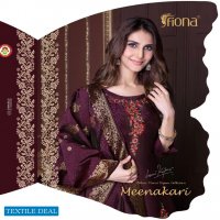 Fiona Meenakari Vaani Kapoor Collection Wholesale Bemberg Silk Salwar Kameez