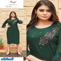 Smylee Mandy Vol-2 Wholesale Handwork Long Kurtis