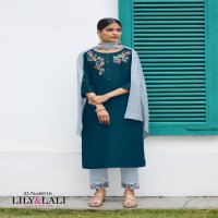 LILY AND LALI PRESENTS MALANIKA BEMBER SILK DESIGNER STYLISH KURTIS