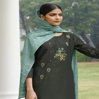 LILY AND LALI PRESENTS MALANIKA BEMBER SILK DESIGNER STYLISH KURTIS