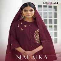 LILY AND LALI PRESENTS MALANIKA BEMBER SILK DESIGNER STYLISH KURTIS