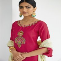 LILY AND LALI PRESENTS MALANIKA BEMBER SILK DESIGNER STYLISH KURTIS