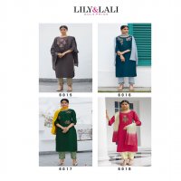 LILY AND LALI PRESENTS MALANIKA BEMBER SILK DESIGNER STYLISH KURTIS