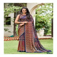 VINAMRA VISCOSE BRASSO SEASON 1 BRASSO FABRIC SARIS WHOLESALER