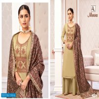 Alok Meera Wholesale Pure Zam Cotton Dress Material Catalog