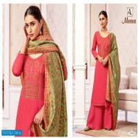 Alok Meera Wholesale Pure Zam Cotton Dress Material Catalog