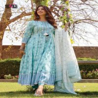 S4U GULABO VOL 2 COTTON RAYON READYMADE PARTY WEAR FANCY SUITS WHOLESALER