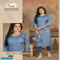 Smylee Apsara Wholesale Long Kurti Catalogs Collection