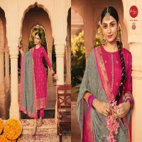 LT NITYA BANDHANI DOLA JAQUARD ASTONISHING SALWAR SUIT CATALOG