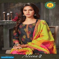 JT Aleena Vol-2 Wholesale Pure Cotton Formal Dress Material