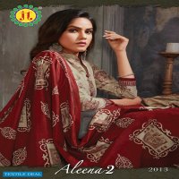 JT Aleena Vol-2 Wholesale Pure Cotton Formal Dress Material