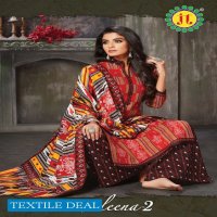 JT Aleena Vol-2 Wholesale Pure Cotton Formal Dress Material