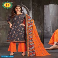 JT Aleena Vol-2 Wholesale Pure Cotton Formal Dress Material