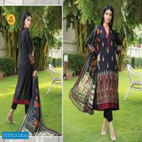 Johra Chaman Wholesale Slub Linen Embroidered Pakistani Salwar Kameez