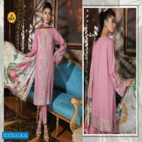 Johra Chaman Wholesale Slub Linen Embroidered Pakistani Salwar Kameez